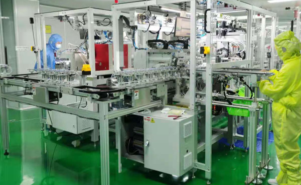 Advanced automatic production line