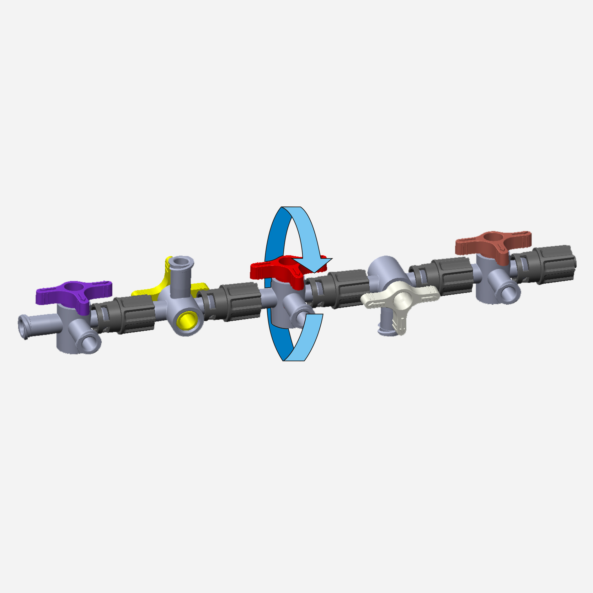 Three-way (infusion plug)
