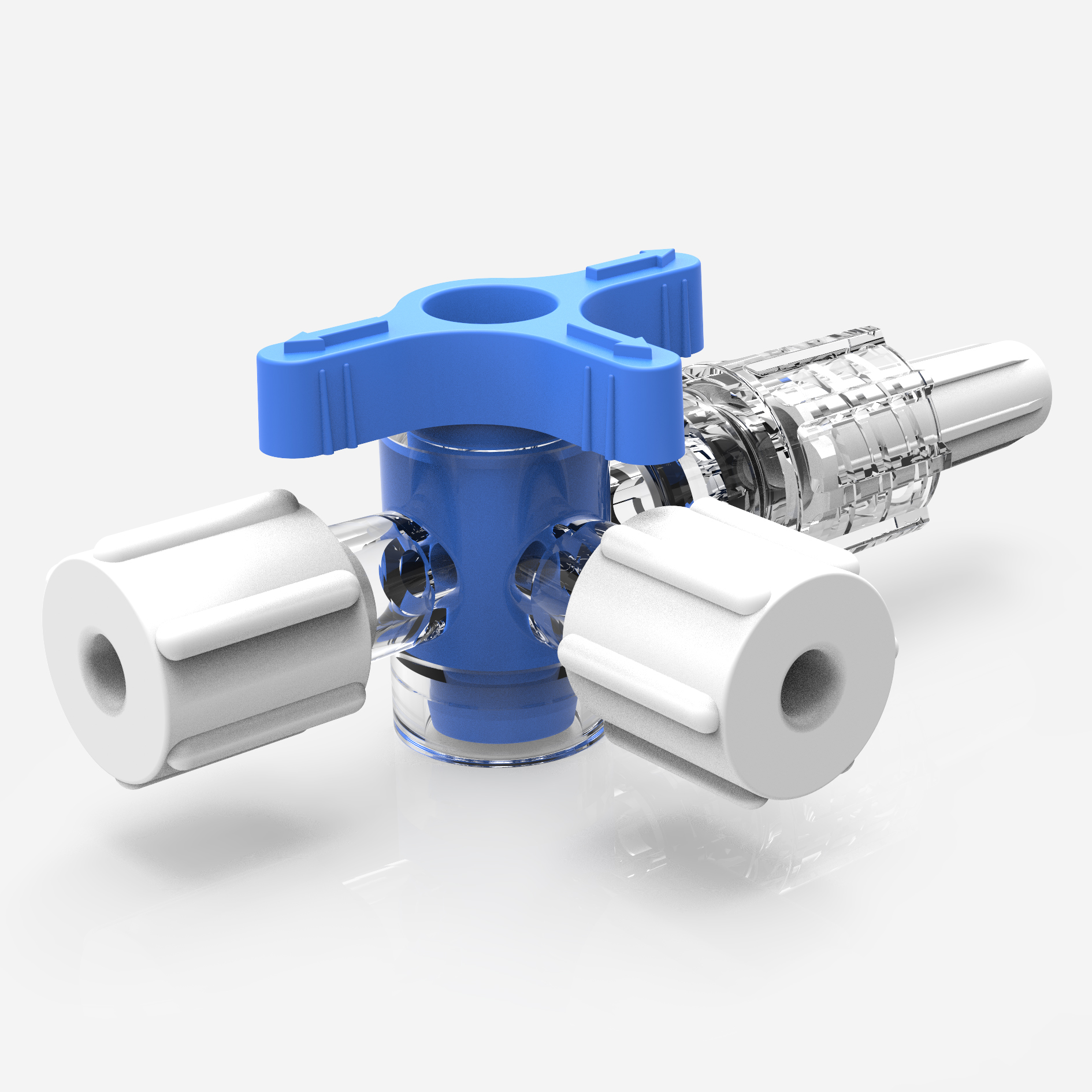 Three-way (infusion plug)