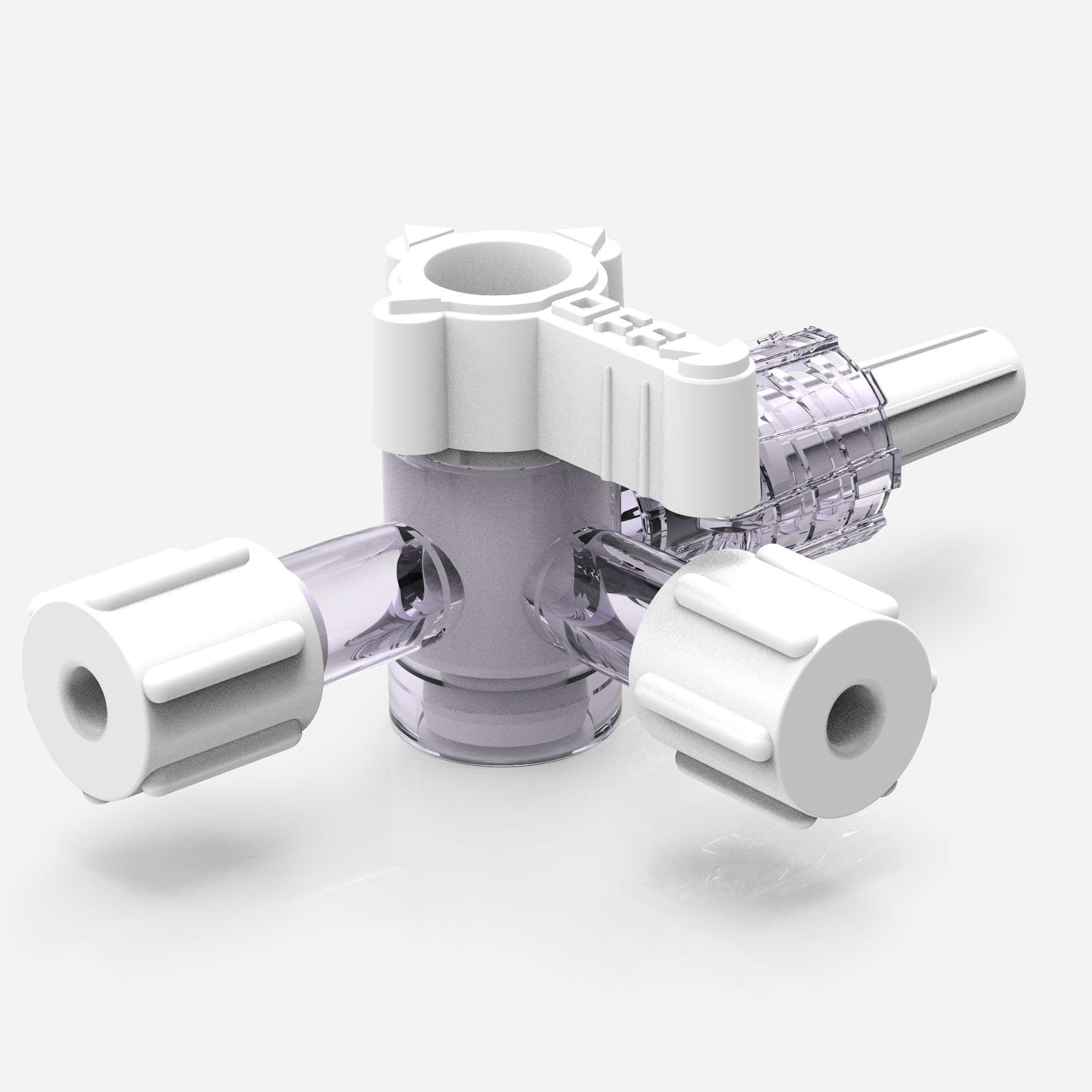 Three-way (infusion plug)