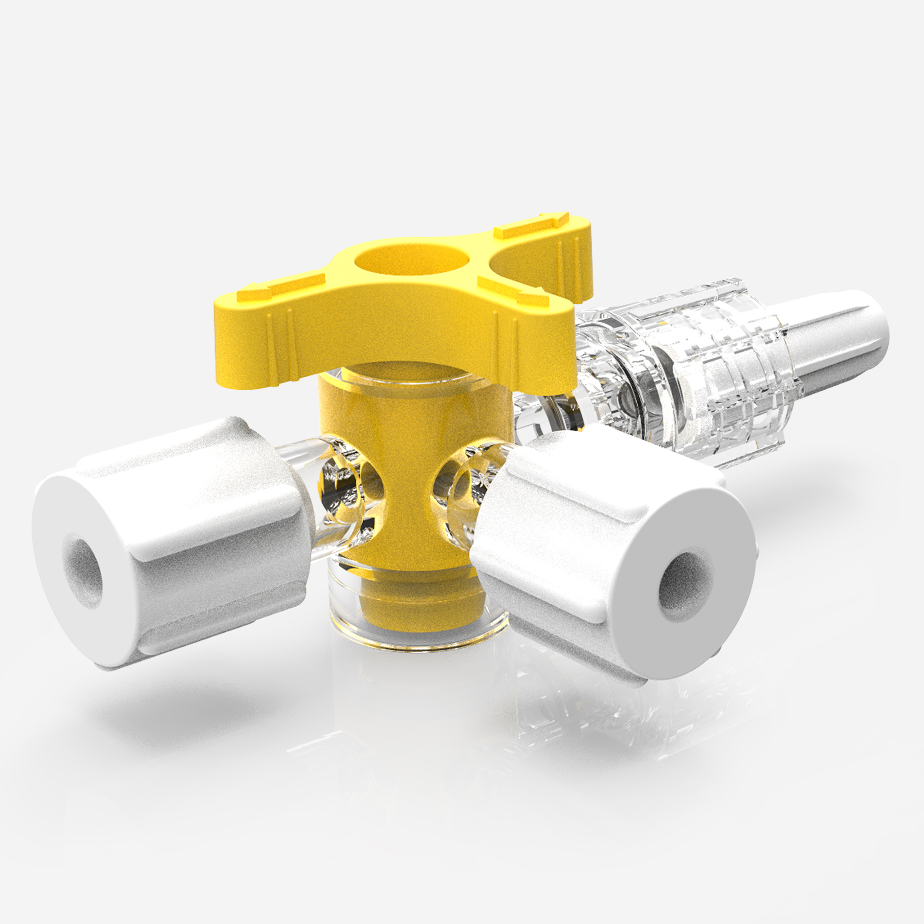 Three-way (infusion plug)